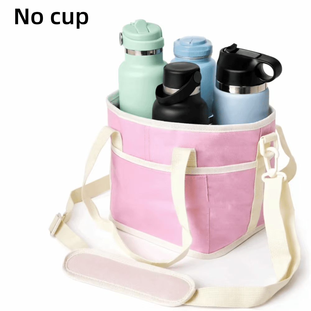 CarrySip™ 4-Cup Drink Carrier — Hands Free & Spill Proof