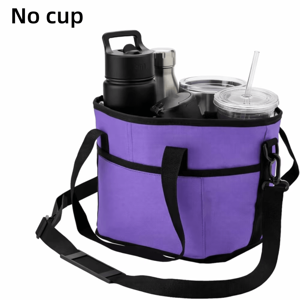 CarrySip™ 4-Cup Drink Carrier — Hands Free & Spill Proof