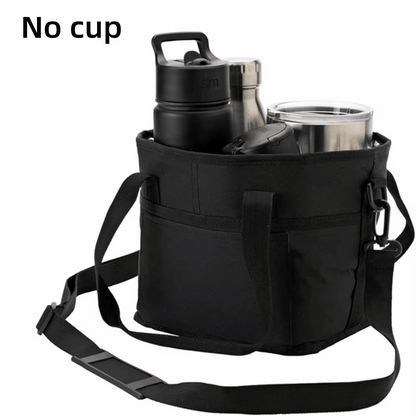 CarrySip™ 4-Cup Drink Carrier — Hands Free & Spill Proof